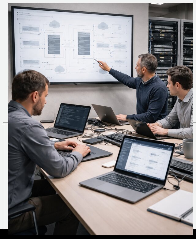 Системная интеграция, внедрение и сопровождение IT-решений в Зиме