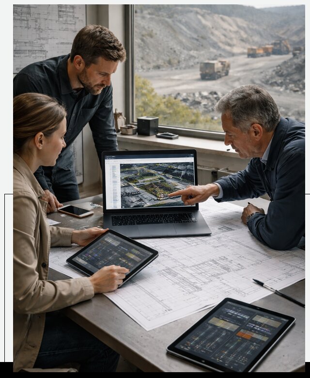 Разработка и внедрение систем для горнодобычи в Зиме