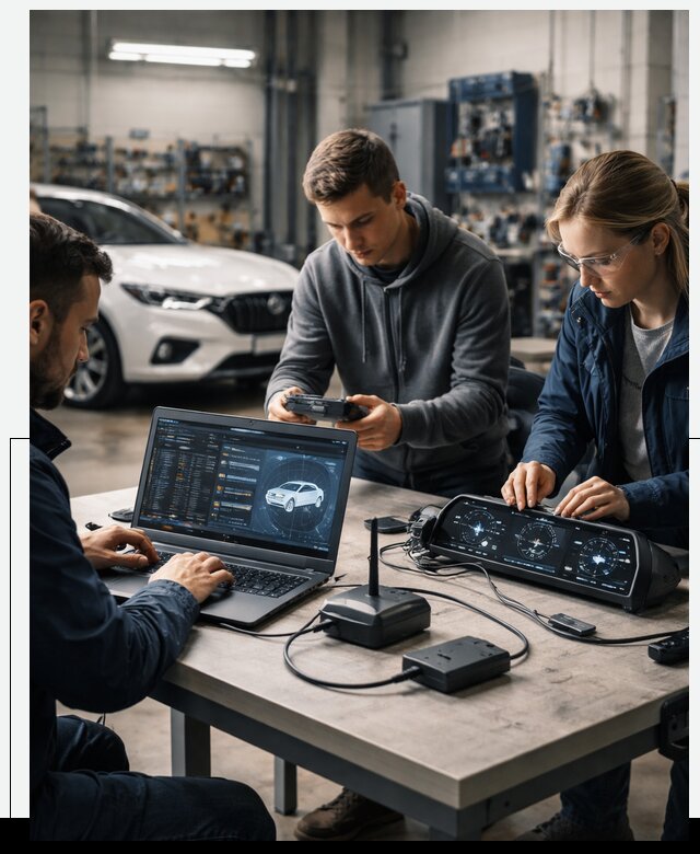 Разработка Connected Car и ПО для автопрома в Зиме