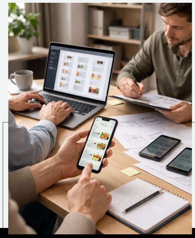 Разработка мобильного приложения торговой сети в Зиме