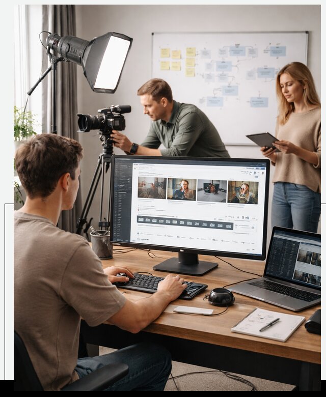 Платформа видеохостинга для онлайн обучения в Зиме